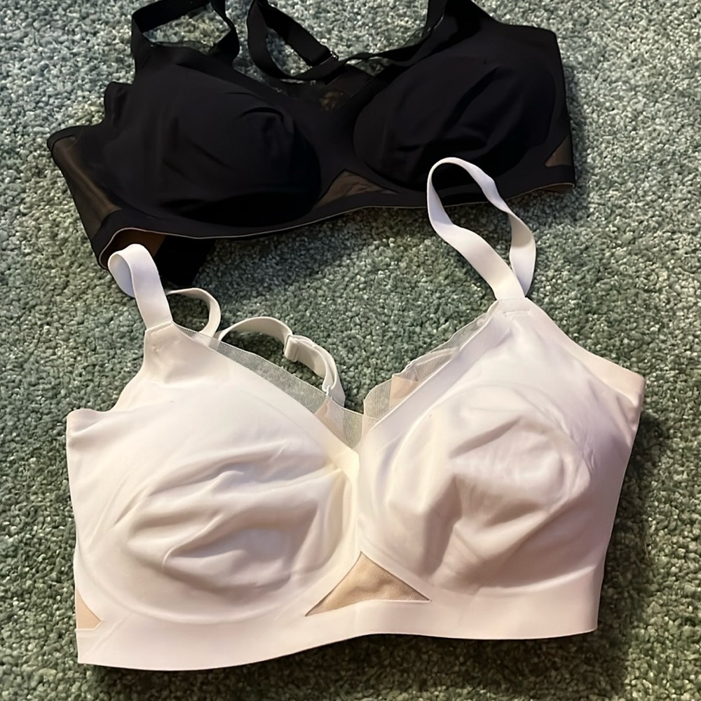 Honey love crossover bra set of 2 - size S